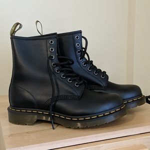 NEW Dr. Martens Nappa Black 1460 Combat Boots